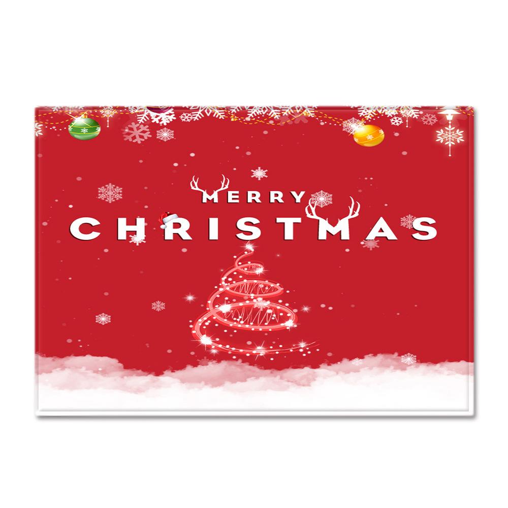 Christmas Living Room Floor Mat Bedroom Dining Room Carpet Carpet Doormat