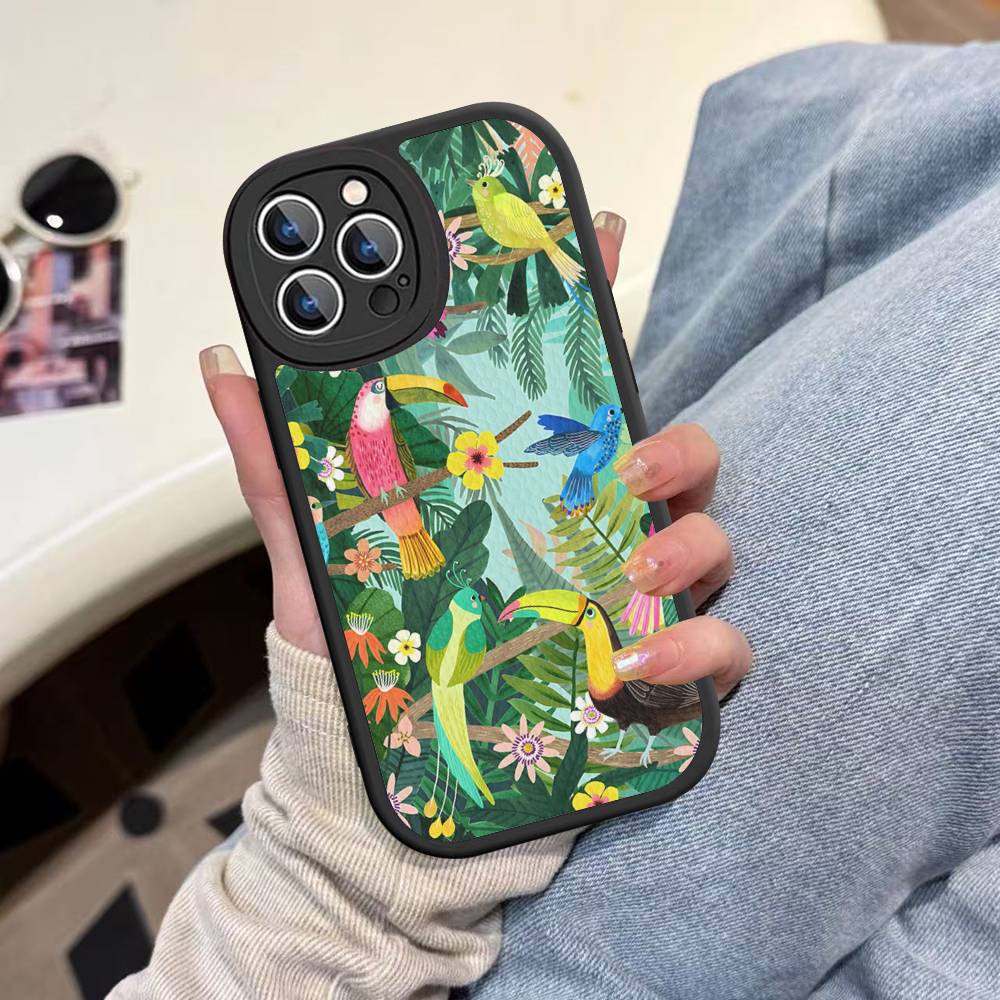 

Colorful Abstract Tiger, Leopard, Snake, Tropical Jungle Phone Case For IPhone 16 15 14 11 12 13 Pro Max Plus Back Leather Shell iPhone 16 pro