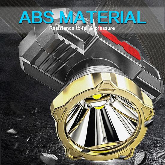 Super Bright LED Headlight USB Rechargeable Headlamp Outdoor Cycling Fishing Camping Head Torch