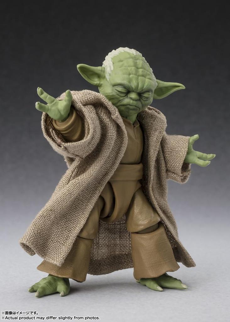 TAMASHII NATIONS Star Wars Episode Revenge of the Sith Yoda Revenge of the Approximately 70mm PVC ABS Fabric Painted Movable Figure S.H.Figuarts III