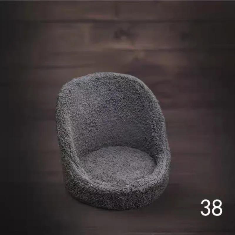 Newborn Posing Seat Chair Photo Props-Baby Cushion Sofa for Full Moon Souvenirs Must-Have Photographic Studio Infant Accessories