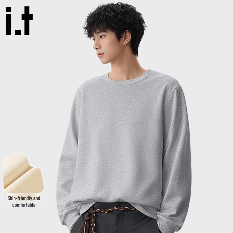 Fingercroxx Men's Casual Terry Crewneck Sweatshirt