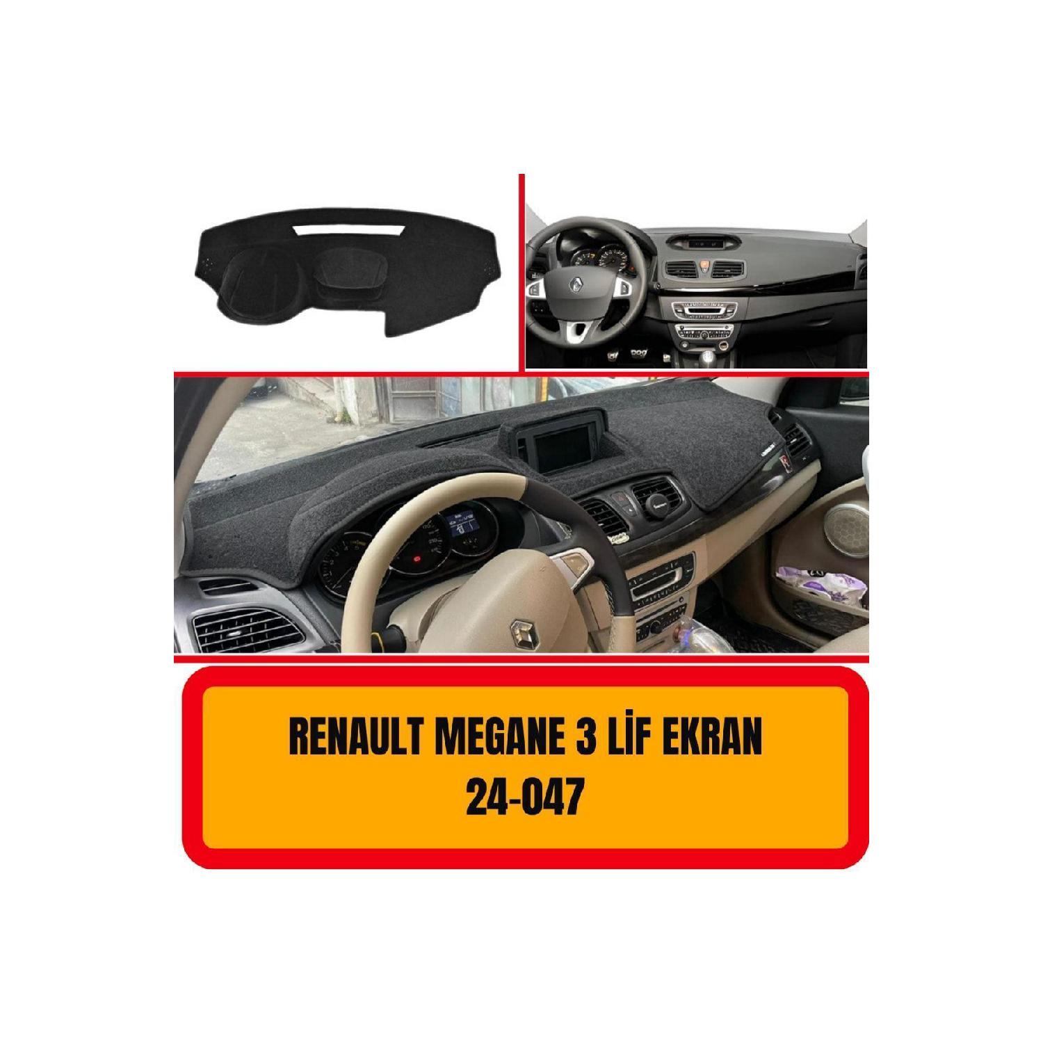 

Передняя крышка Fiber Screen Renault Megane 3, приборная панель, защита перчаточного ящика, защитный чехол, запасная часть ковра