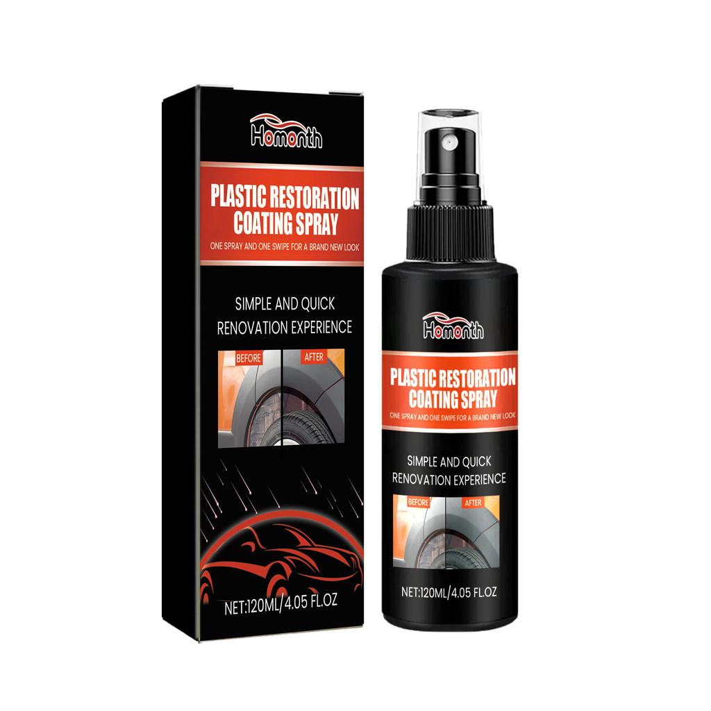Homonth Automotive Kunststoff-Renovierungsspray für Innenraumsitz- und Dekorreinigung