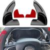 Steering Wheel Shift Paddle Extension Cover Compatible with Jeep Grand Cherokee 2014- Dodge Challenger Charger Durango RT and Scat Pack Extended
