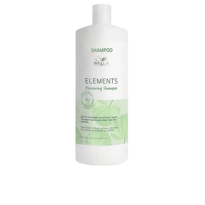 ELEMENTS Shampoing doux régénérant sans sulfate pour tous types de cheveux 1000 ml