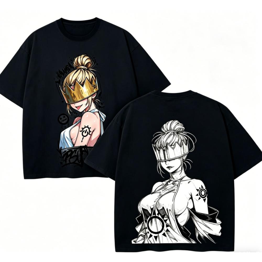 Fire Force Anime Lover T Shirt Year Round Clothing Personality Clothes Plus Size Unisex New Model Couples High Quality Soft