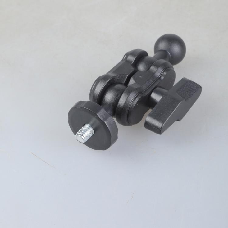 Comprehensive Photography Sphere Head Link 17mm To 1/4 Foot Screw Plastic Whirling Base For Car Parenthesis Stand Camera Mount