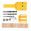 38PcsCelsiusSet Woodworking Straight Drill Hole Locator Carpentry Drilling   Hand Tools