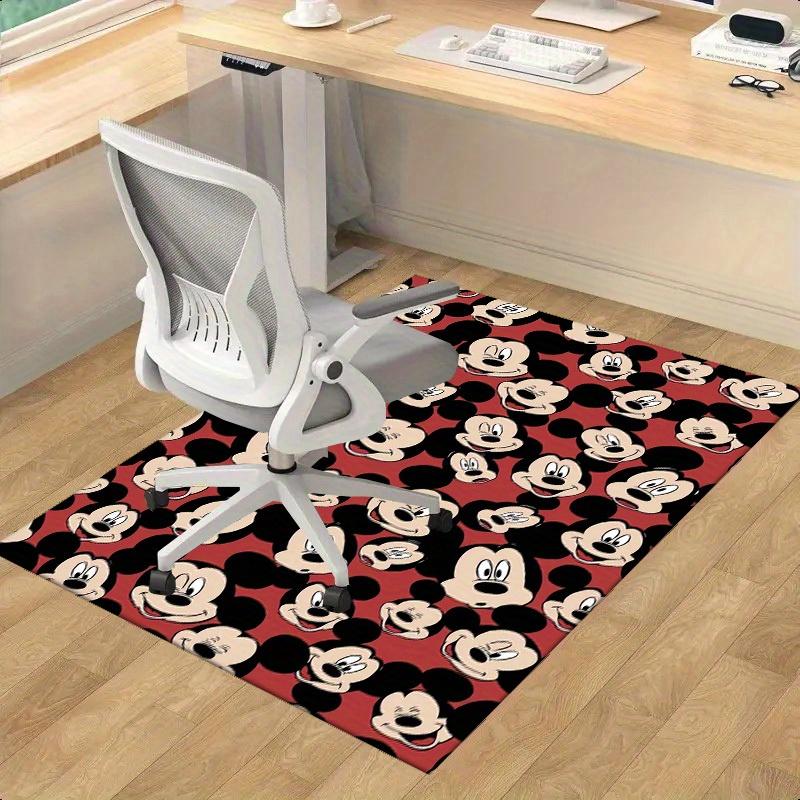 1pc,Mickey Mouse Patterned Rug - Perfect for Home Decor, Office Carpet, Chair Cover, Outdoor Use, and Gift IdeasH036