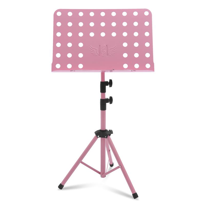 Colorful Folding Height-Adjustable Music Stand, Compact Individual Pack, Musical Instrument Stand