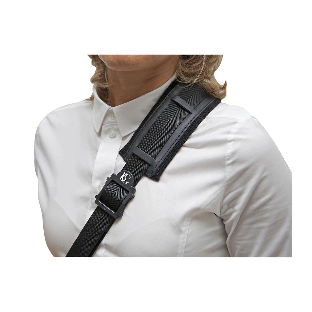 BG Shoulder Strap Alto Tenor Bass Saxophone XL S03M Metal Hook