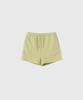 GENERALIDEA Lace-Trimmed Sweat Shorts [Avocado] / Gf2Lhp526