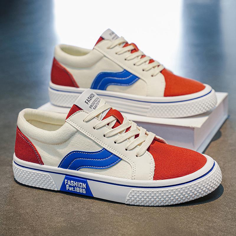 Canvas men s shoes summer breathable casual lightweight soft-soled work board shoes trendy sports large-size canvas shoes men 39