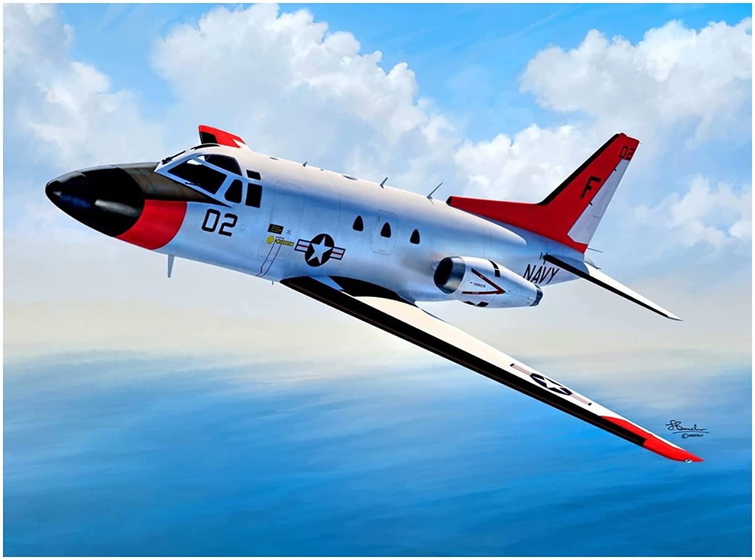 

Sword US Navy Saberliner Plastic Model SWD72145 1/72 T-39N