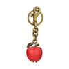 Dazzling Apples Keychain Car Accessory Sophisticated Handbag Embellishment Alloy Texture Present for Fashion Enthusiasts
