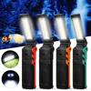 Dimmable COB LED Work Light USB Rechargeable Flashlight with Magnetic &Hook Power Bank Inspection Lamp for Car Repair Camping