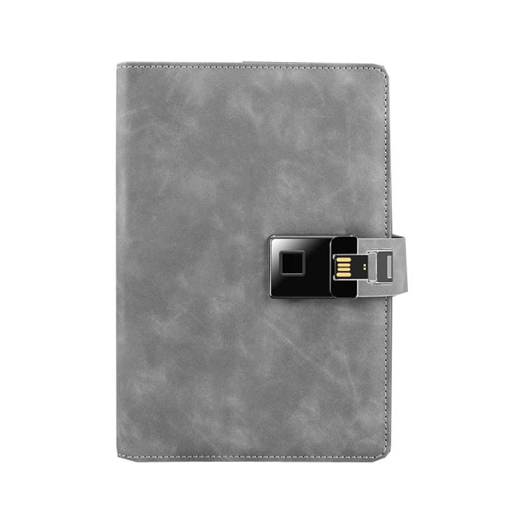 A5 Multi-Function Fingerprint Unlocking Notebook Can