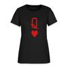 Queen Of Hearts Playing Card Women's T-Shirt Unisex T-Shirt