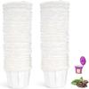 i Cafilas [FP] Disposable Paper Coffee Filters Cups Compatible for K Series Pods Coffee Machine(100 Filters) (White Wood)