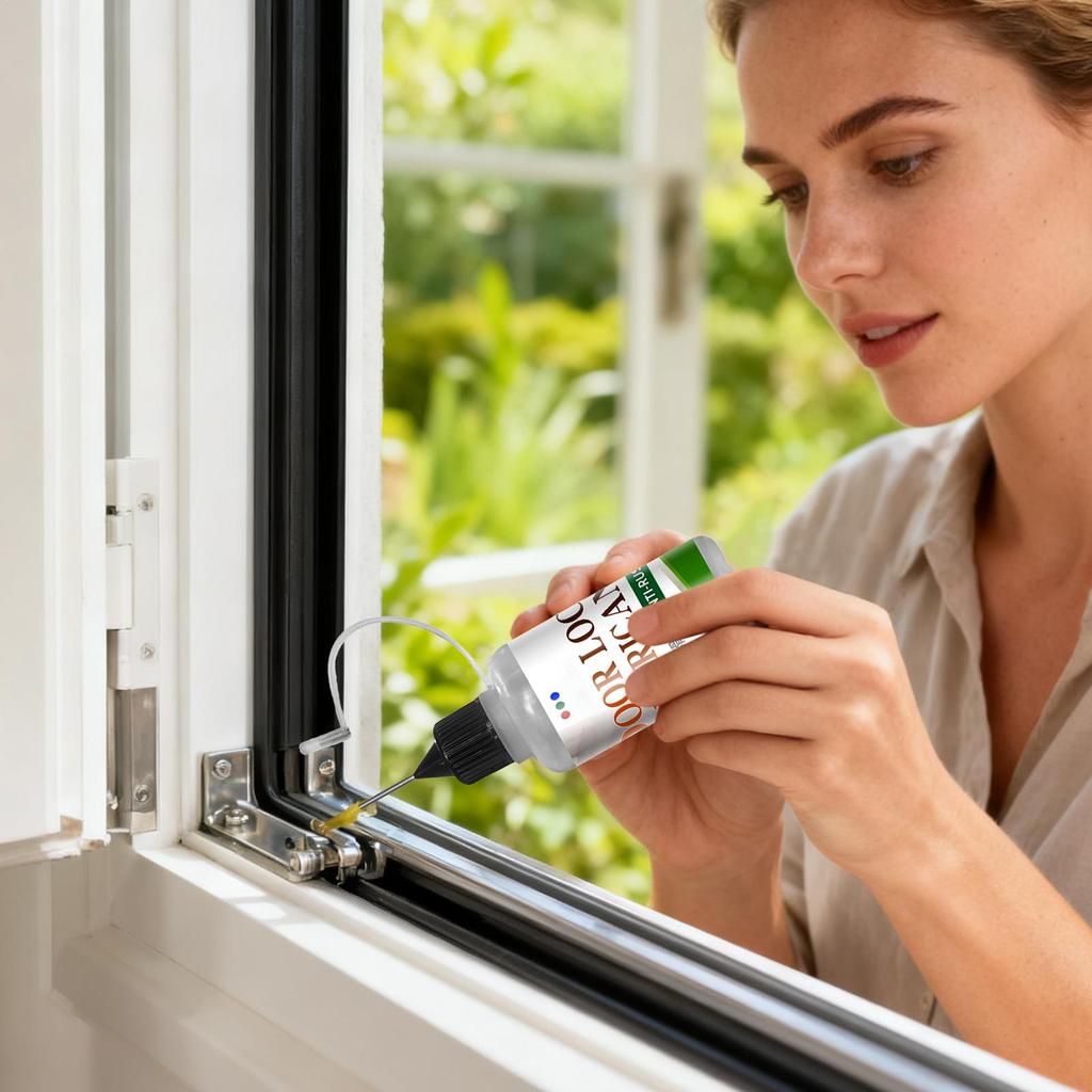 Garage Door Oil 30ml Rust-Resistant Long-Lasting Protection Door Squeaky Fix Lubricating Oil For Locks Sliding Tracks Hair