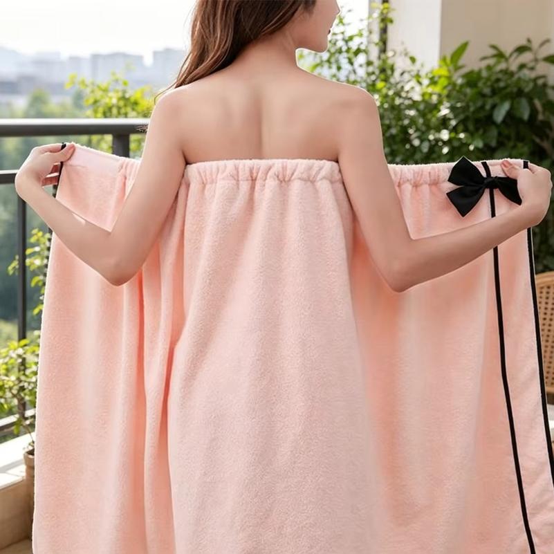 Soft, Absorbent, Thick, Non-Shedding, Non-Fading, for Home Use, Quick-Drying, Skin-Friendly, Large Bath Towel