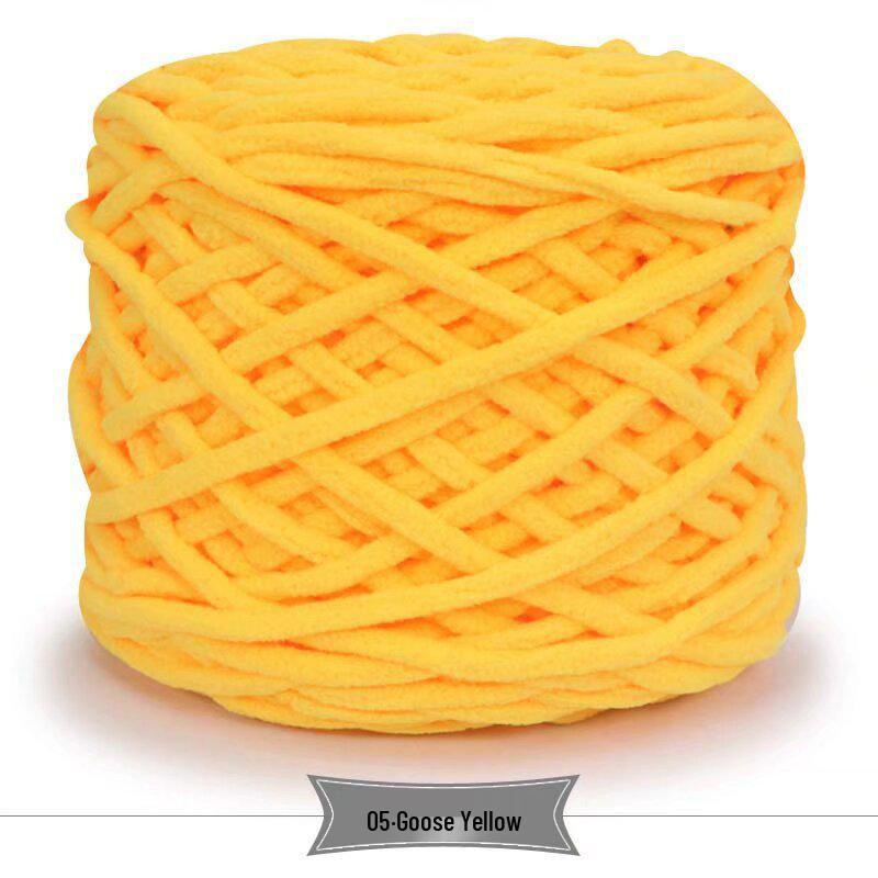 3.3 Große Eiswollknäuel für handgestrickte Häkelschuhe & zum Weben von Schals - Dicke Wolle für Damen & Herren