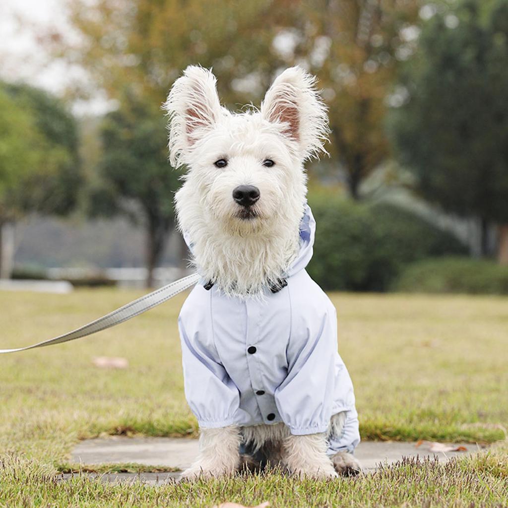 Dogs Rain Coat Jumpsuits Rain Coat for Dogs Cloaks Waterproof Outdoor Jackets