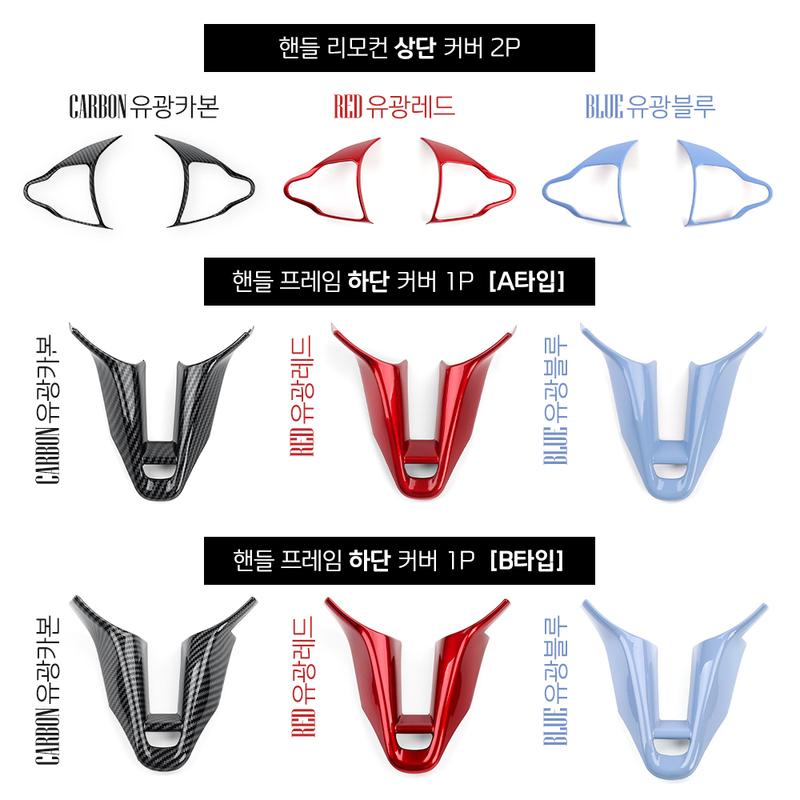 Für Hyundai Veloster JS N 2019-2023 i30 N /CN7 N 2024 2025 Auto Lenkrad Knopf Rahmen Kinn Dekoration Abdeckung Zierleiste