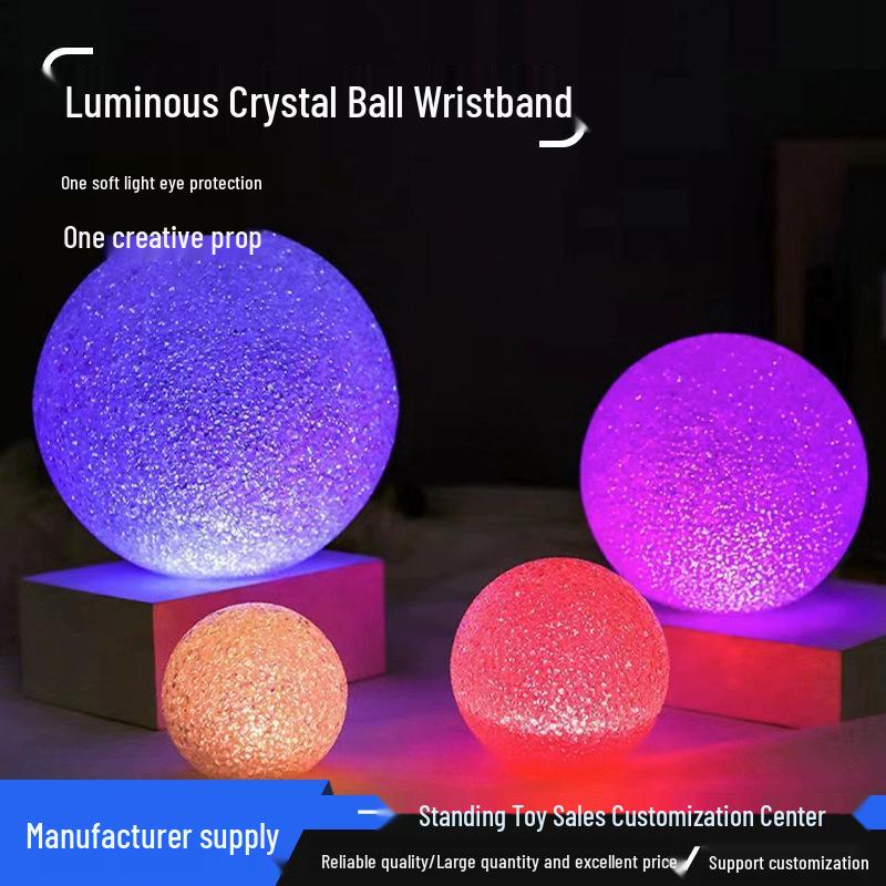 Children's Graduation Performance Glowing Crystal Ball Prop for Dance and Chorus