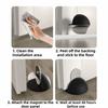 No-drill Magnetic Door Stopper Self Adhesive Door Holder Premium Floor Door Catch  Furniture