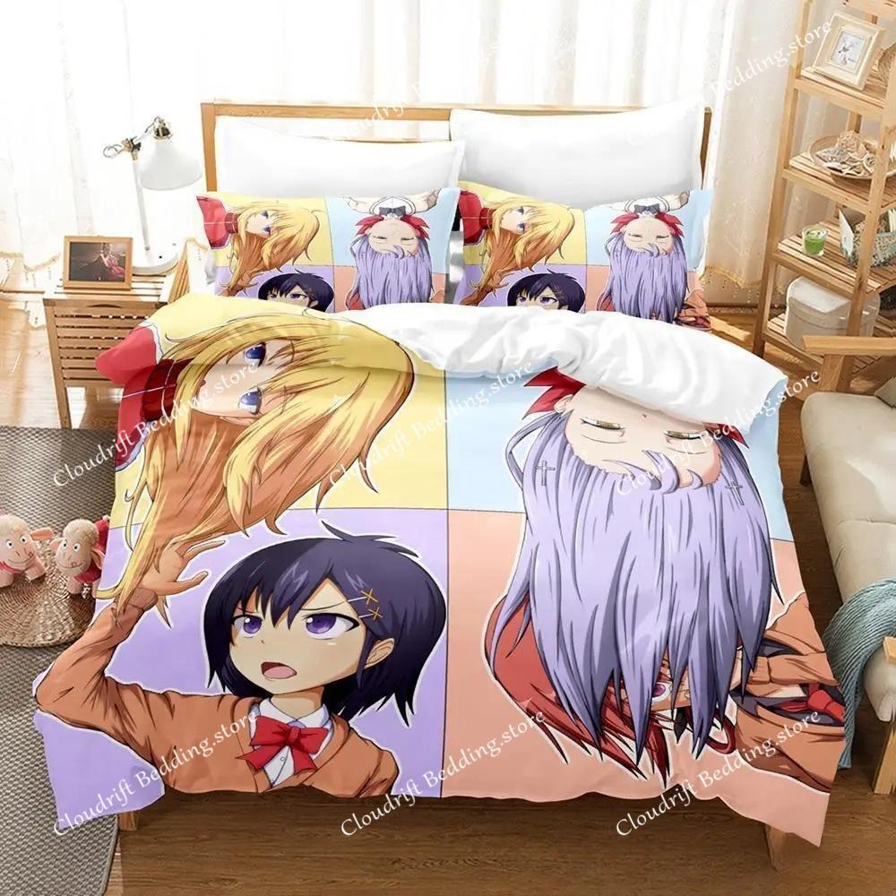Fashion Cartoons Gabriel Dropout Printed Bedding Set Single Twin Full Queen King Size Bed Set Adult Kid Bedroom Duvet cover Sets