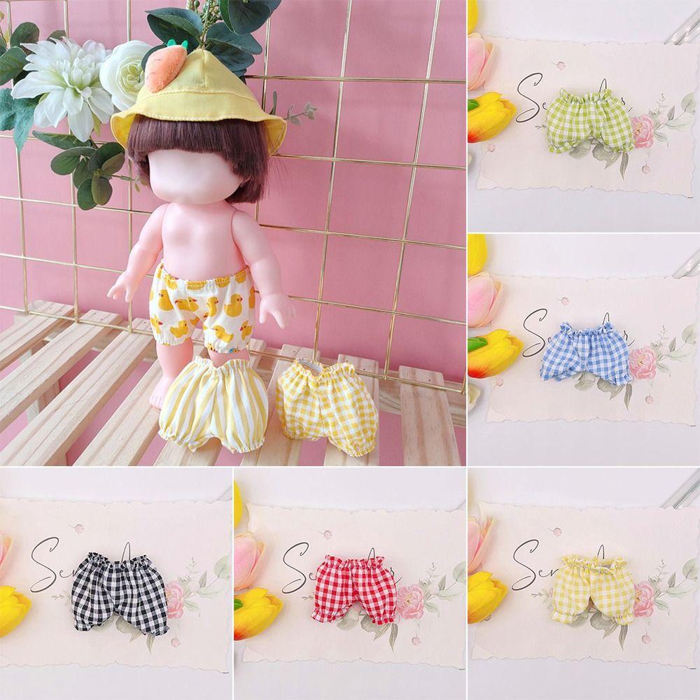 

Handmade Lantern Pants DIY Doll Accessories Cute Mini Pants For 10cm Doll Type K
