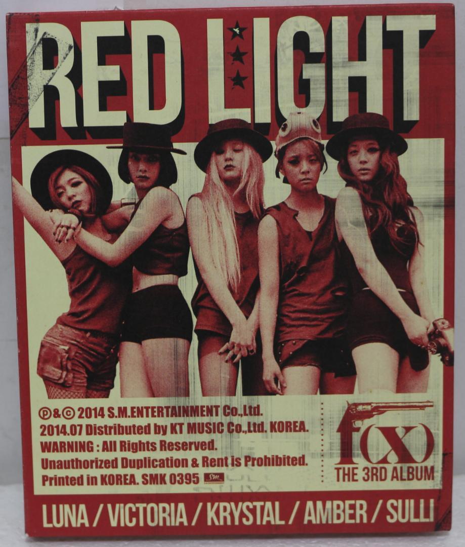 

[USED] f(x) RED LIGHT 3rd Album Korean Edition