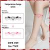 Temperature-Sensitive Succubus Finger Color-Changing Waterproof Tattoo Sticker - Cute Cartoon Design