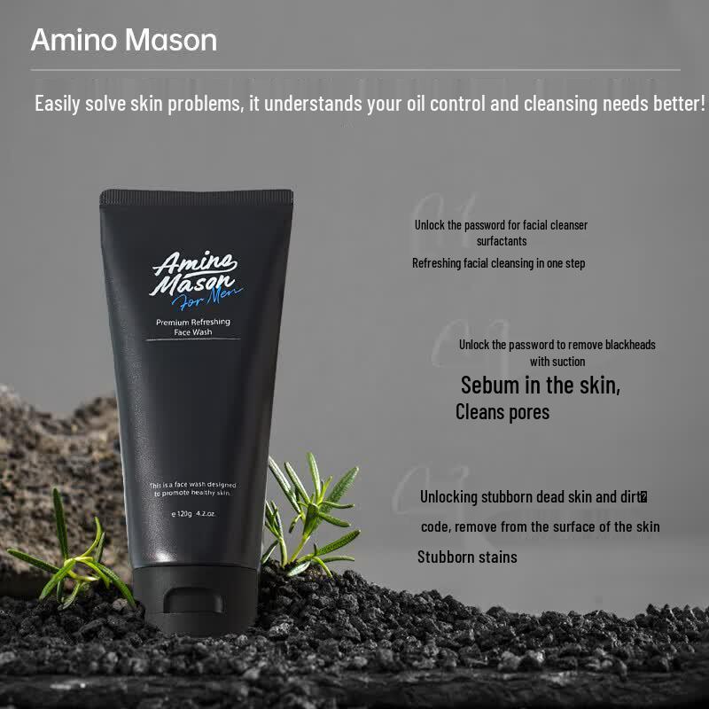 Amino Mason Men s Revitalizing Facial Cleanser