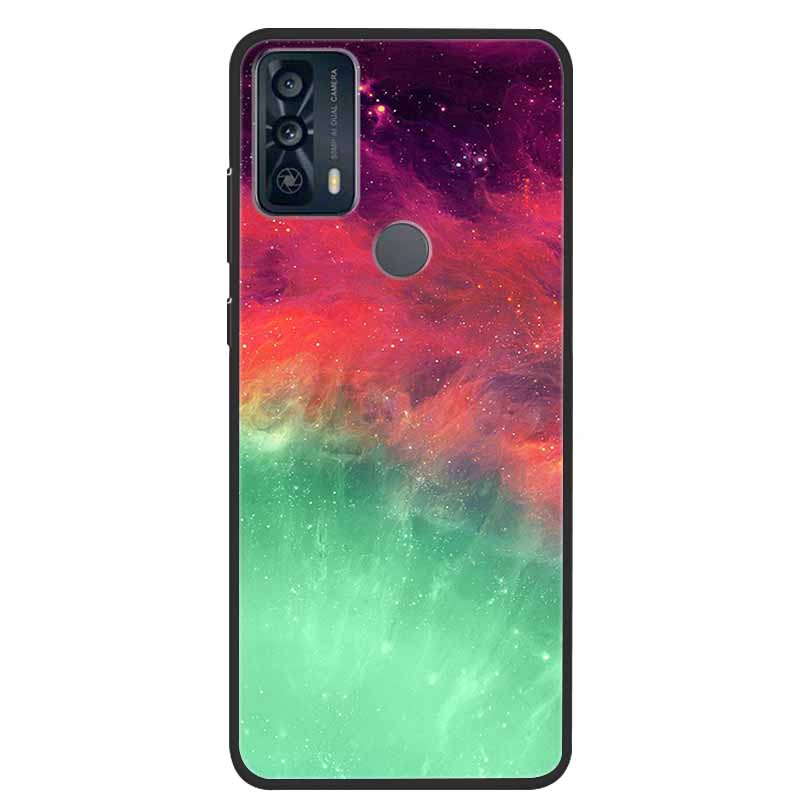 For TCL 20Y 20E Case Luxury Soft Silicone TPU Back Cover For TCL 20Y 20B Phone Cases TCL20Y 20 Y TCL20E Cute 6125F Funda Cartoon