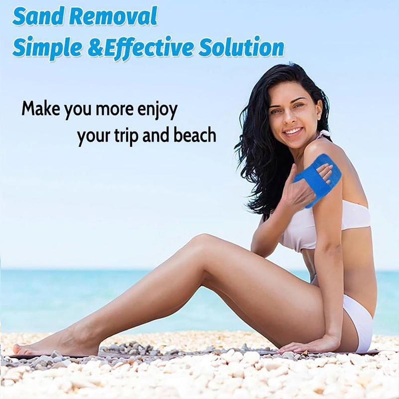 Outdoor Beach Sand Removal Bag Sand Remover For Sand Removal Beach Holiday Camping Remove Sand Dust Towel Scrubby Towel