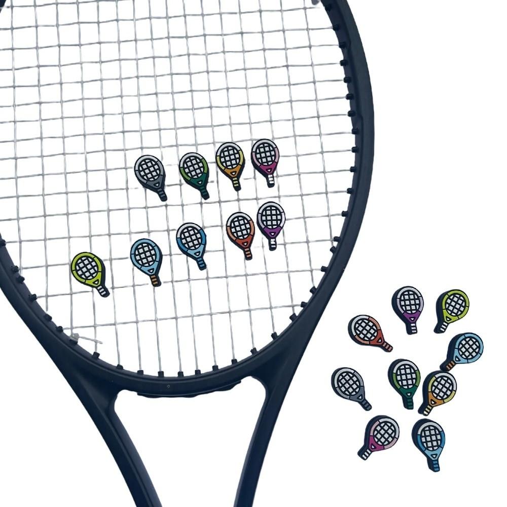 Cartoon Design Tennis Racket Dampener Silicone Material Tennis Shock Absorber Racquet Accessories