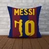 MMessi Pillow Case For Car Sofa Decorative Home Doublesided Print Plush Square Throw Pillow Cushion Cover