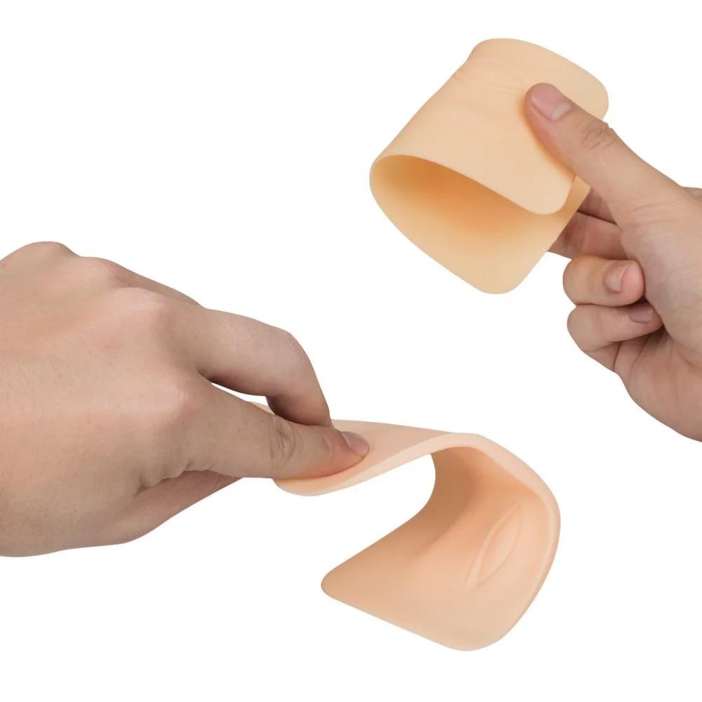 3D Eye Practice Skin  Skin Mold Easy To Color Tool Permanent Makeup Tattoo Bionic Silicone Eyebrow  Eye Makeup Training Practice