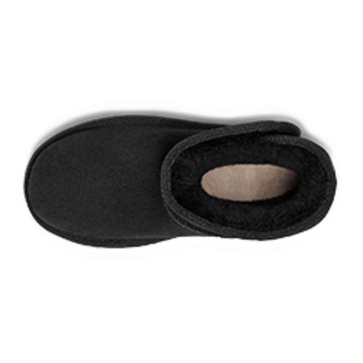 UGG Round Toe Comfortable Low Top Boots Kids boots Black 1118890T-BLK