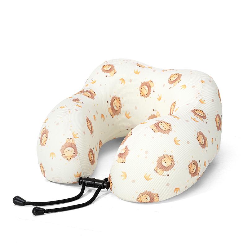 Portable Breathable U-Shaped Neck Pillow for Travel and Office