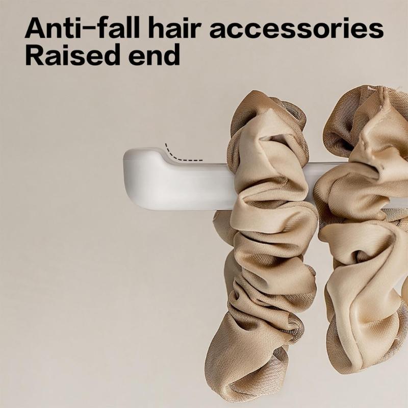 2lots Plastic Hair Accessory Organizers Hook Wall Mounted Hair Tie Holder & Headband Hanger Easy To Install