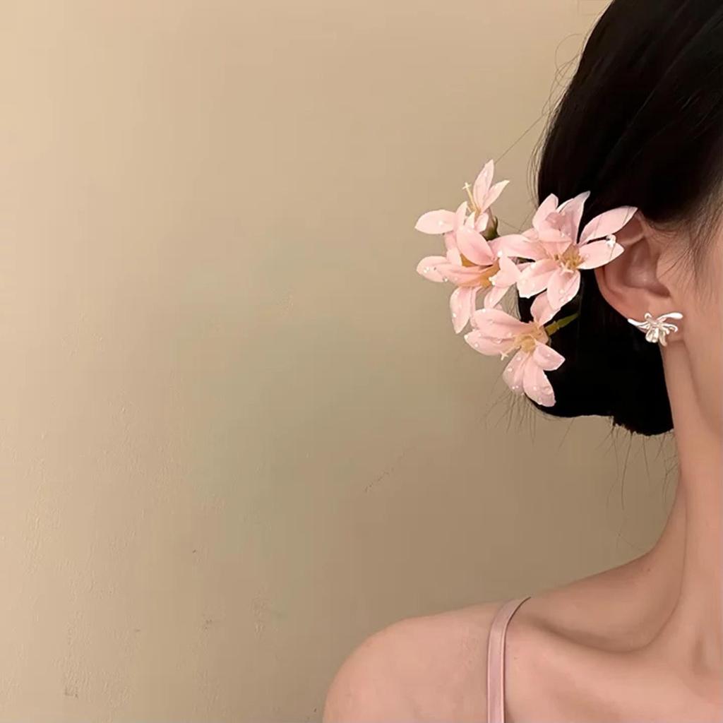 2026 Stylish Fairy Fabric Flower Hairpin - Sweet & Versatile Accessory for Women