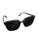 G-Family Gradient Blush Multi-Color Sunglasses with Vertical Rice Nail Design