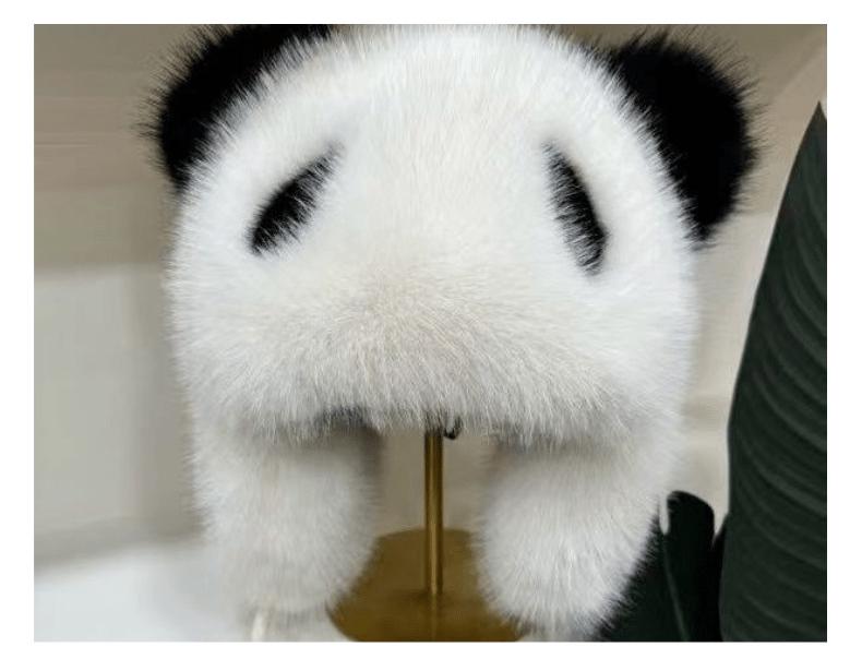 Winter Warm Raccoon Hat for Adults & Kids - Cute Scenic Photo Accessory