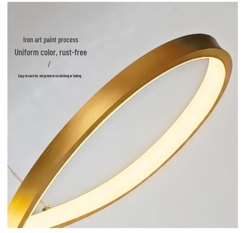 LED Modern Industrial Pendant Light for Dining, Bedroom, Living Room, or Bar - Creative and Stylish Design
