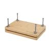 Wooden Bamboo Book Press Portable Book Press Binding Machine Book Binding Kits  Book Binding Tool