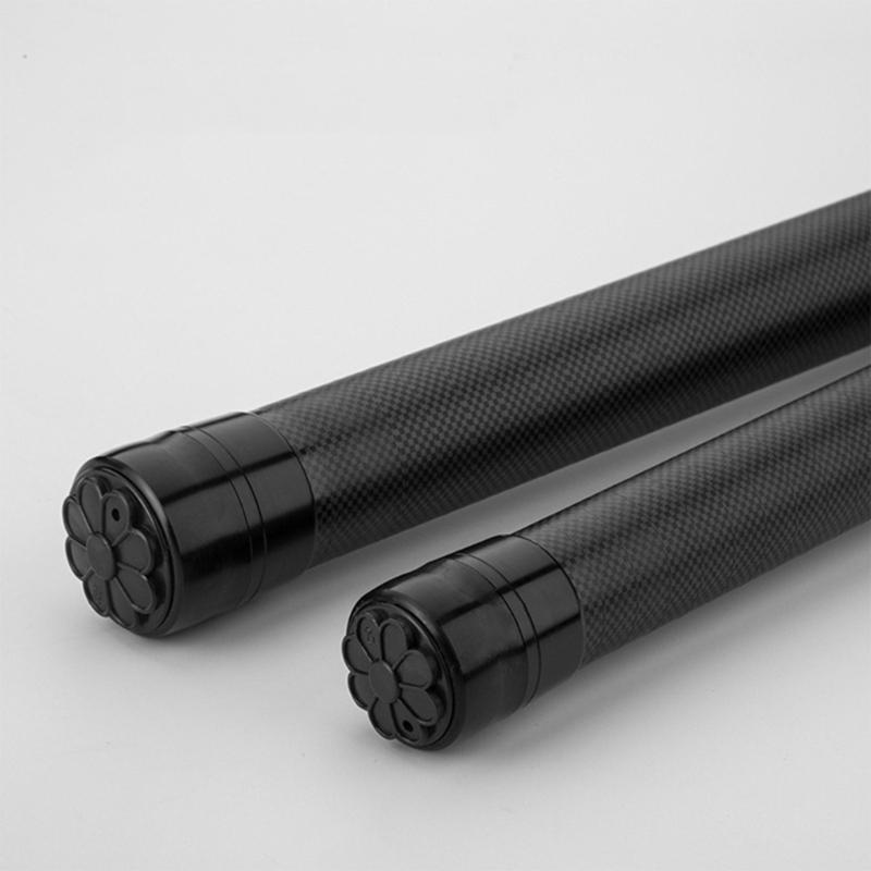 Kohlefaser-Fischkescherstange Angelgriffstangen Lange Fischernetze Teleskopgriff Klappstangen Langlebig
